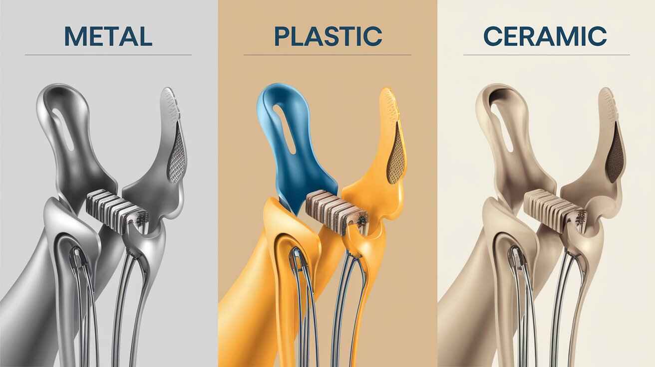 Metal, Plastic, or Ceramic? A Guide to Total Knee Replacement Implants